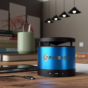 Metal Bluetooth Speaker and Wireless Charging Pad - 5 Passion Records